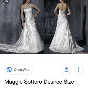 COPY - Maggie Sottero “Desirae” wedding dress.